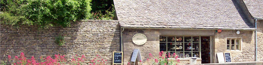 A view of the Post Office in Bibury